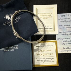 “I Am With You Still” BGE Opal & Diamond Bracelet ~ New